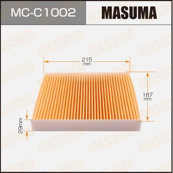 Masuma MC-C1002 Filter, interior air MCC1002