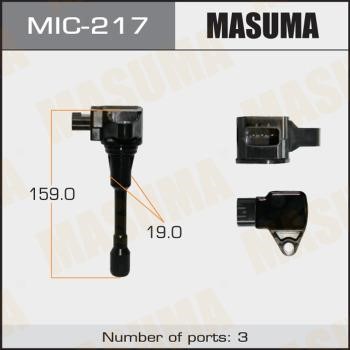 Masuma MIC-217 Ignition coil MIC217