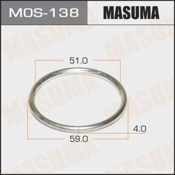 Masuma MOS-138 Exhaust pipe gasket MOS138