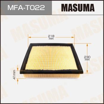 Masuma MFA-T022 Air filter MFAT022