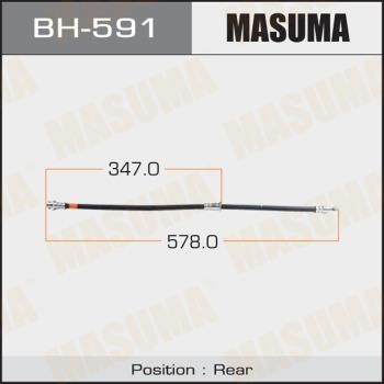 Masuma BH-591 Brake Hose BH591