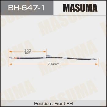 Masuma BH-647-1 Brake Hose BH6471