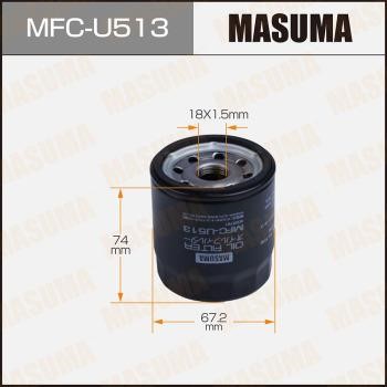 Masuma MFC-U513 Oil Filter MFCU513