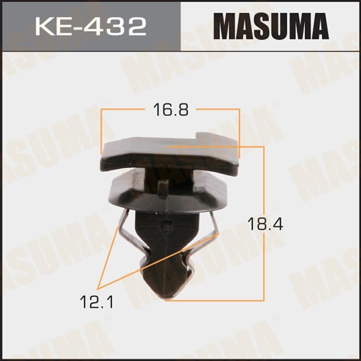 Masuma KE-432 Clip, trim/protective strip KE432