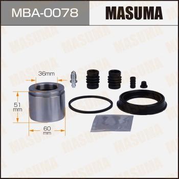 Masuma MBA-0078 Repair Kit, brake caliper MBA0078