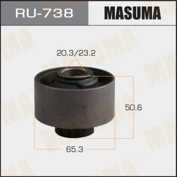 Masuma RU-738 Control Arm-/Trailing Arm Bush RU738