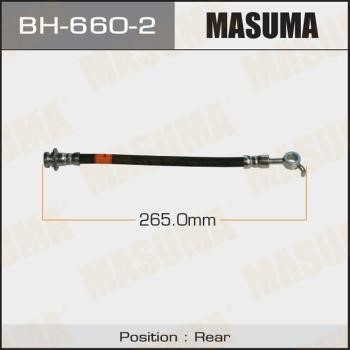 Masuma BH-660-2 Brake Hose BH6602
