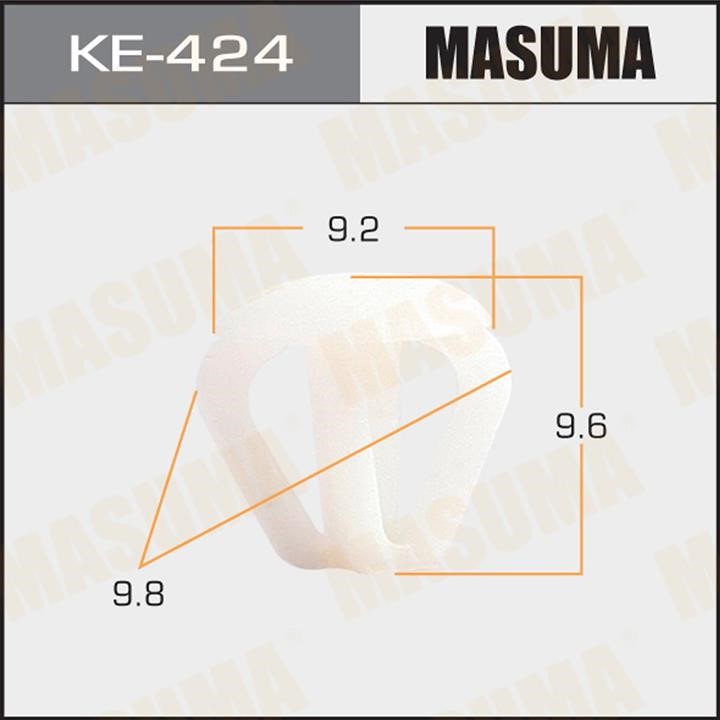Masuma KE-424 Clip, trim/protective strip KE424