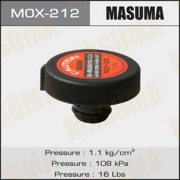 Masuma MOX212 Cap, coolant tank MOX212