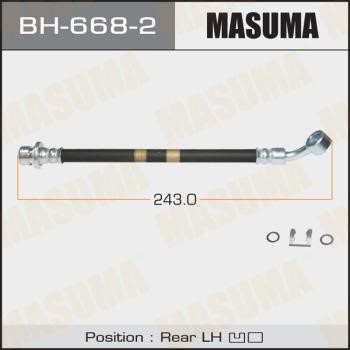 Masuma BH-668-2 Brake Hose BH6682