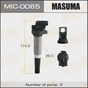 Masuma MIC-0065 Ignition coil MIC0065