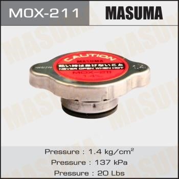 Masuma MOX-211 Cap, coolant tank MOX211