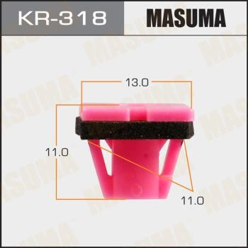 Masuma KR-318 Clip, trim/protective strip KR318
