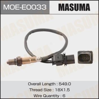 Masuma MOE-E0033 Lambda sensor MOEE0033