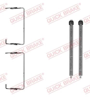 Quick brake 109-0071 Mounting kit brake pads 1090071