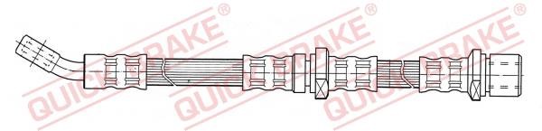 Flexible brake hose Subaru Forester: 59949 Quick brake Brake Hose