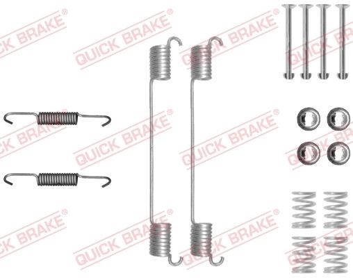 Quick brake 105-0048 Mounting kit brake pads 1050048