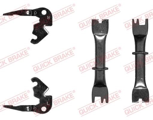 Quick brake 108 53 019 Brake pad expandable 10853019