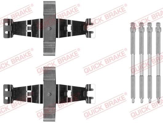Quick brake 109-0042 Mounting kit brake pads 1090042