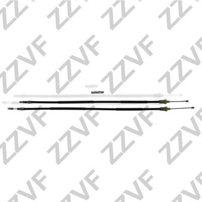 ZZVF ZV15F Cable Pull, parking brake ZV15F