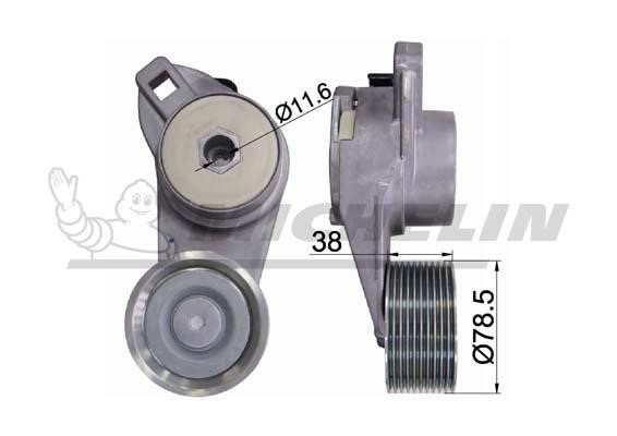 Michelin Engine Parts SMAMP03369 Belt tightener SMAMP03369
