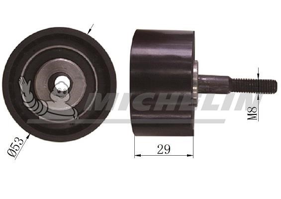 Michelin Engine Parts SMAMP03321 Tensioner pulley, timing belt SMAMP03321