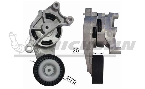 Michelin Engine Parts SMAMP02358 Idler roller SMAMP02358