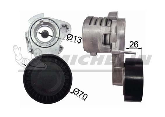Michelin Engine Parts SMAMP01349 Idler roller SMAMP01349
