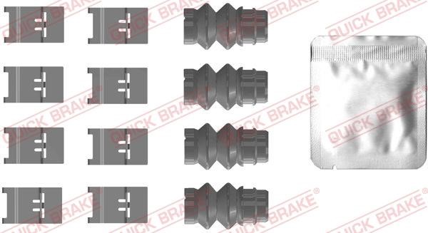 Quick brake 109-0110 Mounting kit brake pads 1090110
