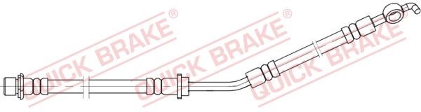 Quick brake 58.866 Brake Hose 58866