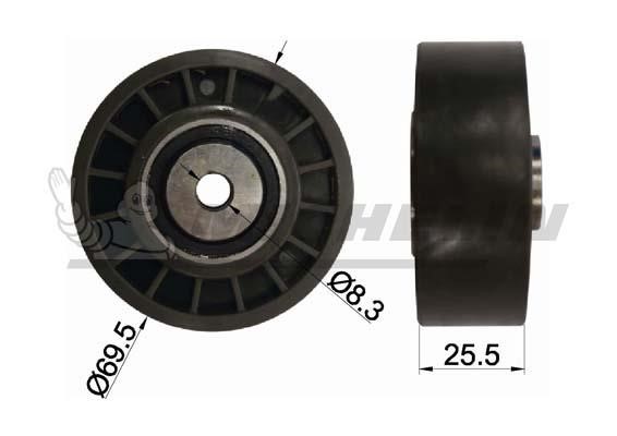 Michelin Engine Parts SMAMP01014 Bypass roller SMAMP01014