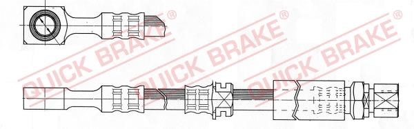 Quick brake 50.976 Brake Hose 50976