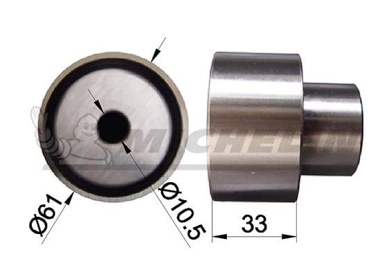 Michelin Engine Parts SMAMP13019 Tensioner pulley, timing belt SMAMP13019