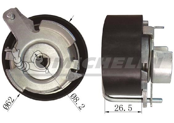 Michelin Engine Parts SMAMP04371 Tensioner pulley, timing belt SMAMP04371