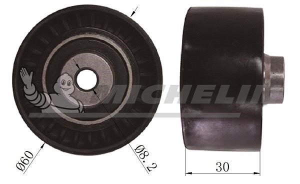 Michelin Engine Parts SMAMP03027 Tensioner pulley, timing belt SMAMP03027