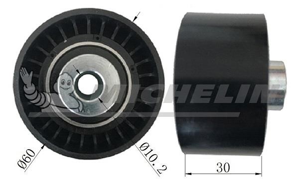 Michelin Engine Parts SMAMP18001 Tensioner pulley, timing belt SMAMP18001