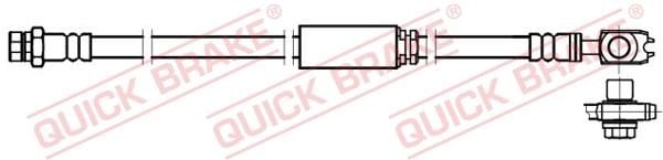 Quick brake 58.893X Brake Hose 58893X