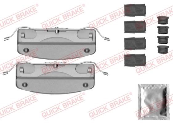 Quick brake 109-0041 Mounting kit brake pads 1090041