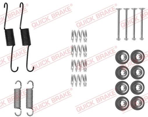 Quick brake 105-0031 Mounting kit 1050031