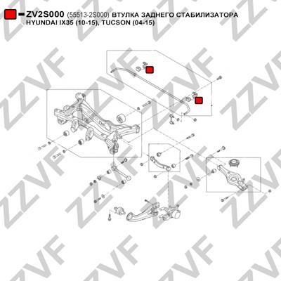 Stabiliser Mounting ZZVF ZV2S000