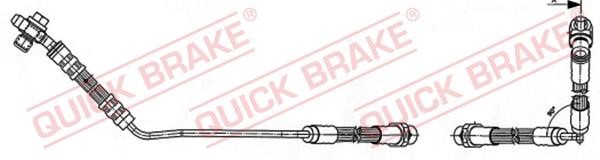Quick brake 59.941X Brake Hose 59941X