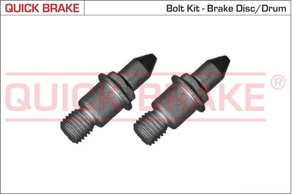 Quick brake 11677K Bolt, brake disc 11677K