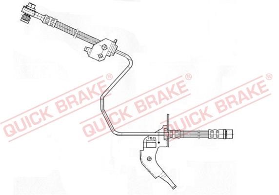 Quick brake 59.959X Brake Hose 59959X