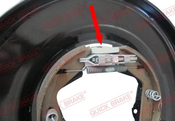 Brake pad fitting kit Quick brake 105-0481