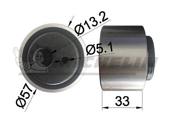 Michelin Engine Parts SMAMP13023 Tensioner pulley, timing belt SMAMP13023