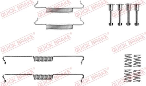 Quick brake 105-0041 Repair kit for parking brake pads 1050041