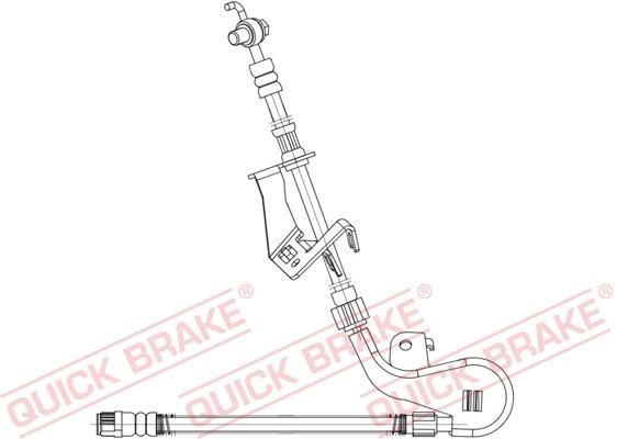 Quick brake 58.887X Brake Hose 58887X