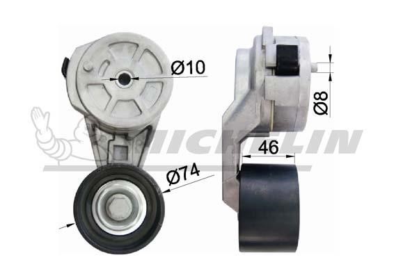 Michelin Engine Parts SMAMP01333 Belt tightener SMAMP01333