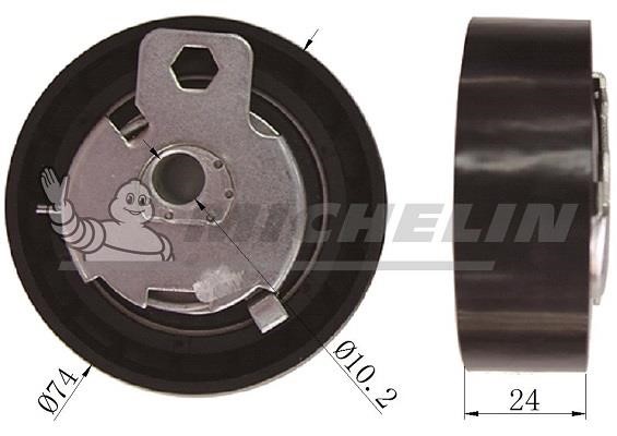 Michelin Engine Parts SMAMP04390 Tensioner pulley, timing belt SMAMP04390