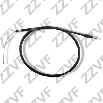 ZZVF ZVTC077 Cable Pull, parking brake ZVTC077